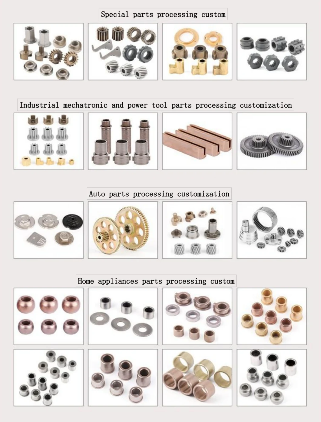 Powder Metallurgy Iron Base Sintered Oil Bearing for Fan Transmission