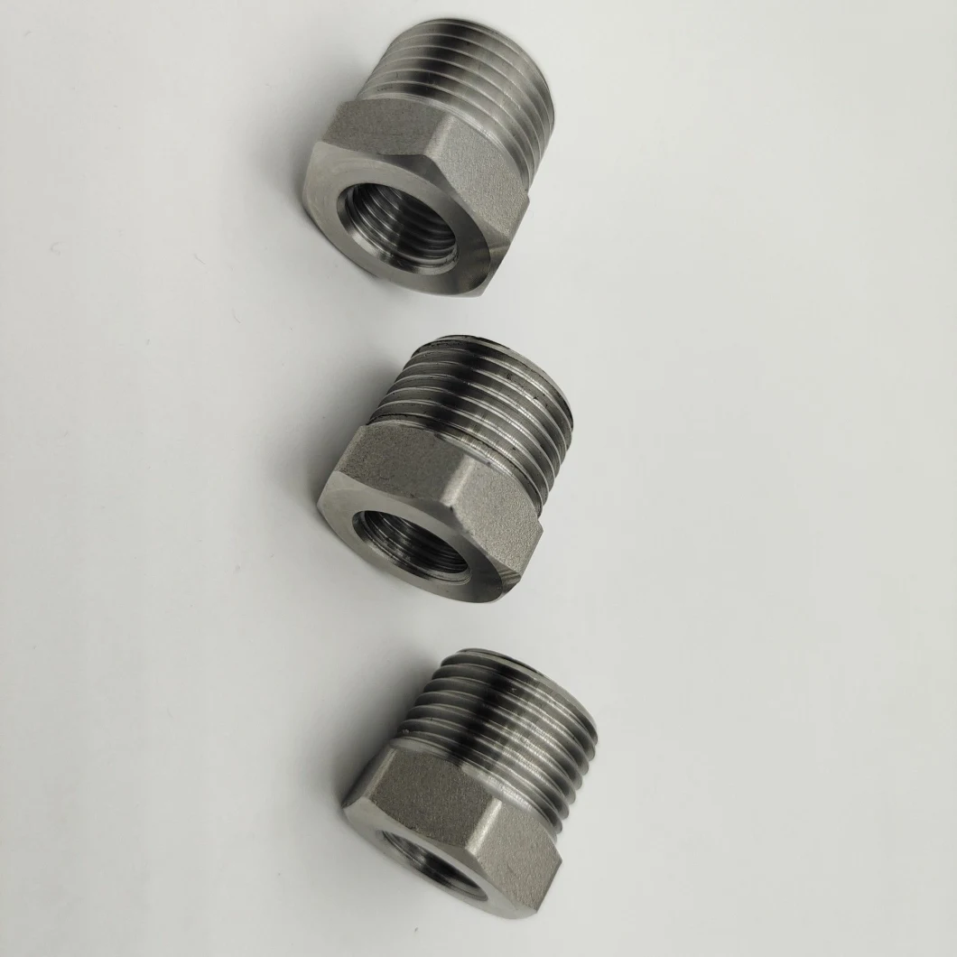 Stainless Steel Hex Bushing, Bsp/NPT Thread Reducing Bush Hexagon Bushing