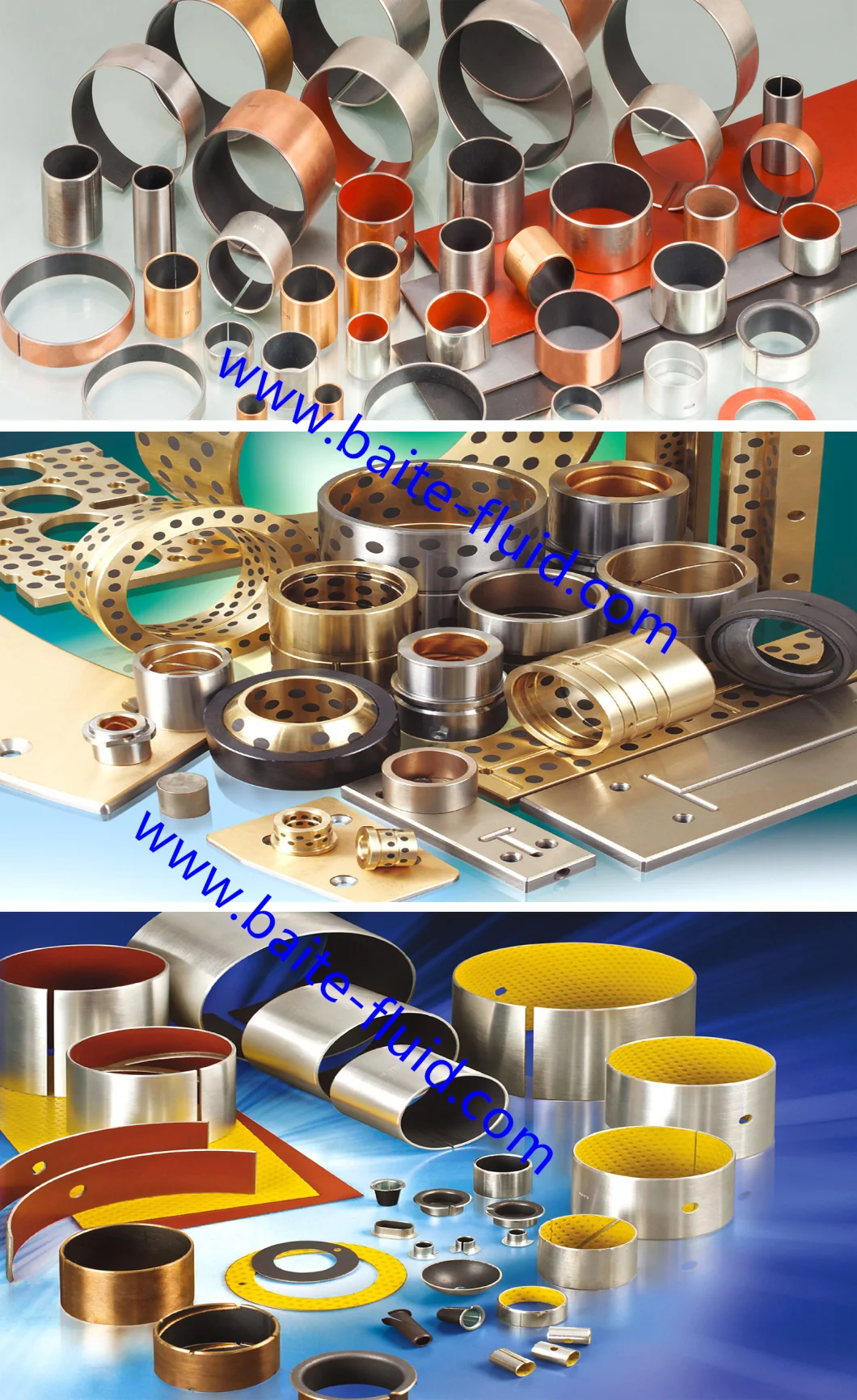 Sintered Bearing Sleeve Self Lubricating Composite Bearings