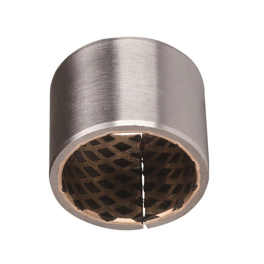 Steel Backed Graphite Inserted Bronze Bimetal Bushings with Diamond Oil Sockets